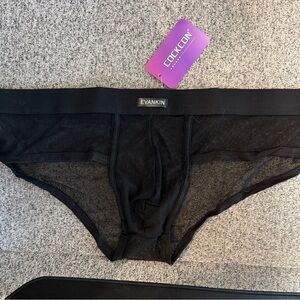 Mesh Black Men's Underwear